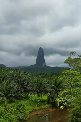 landscape of sao tome